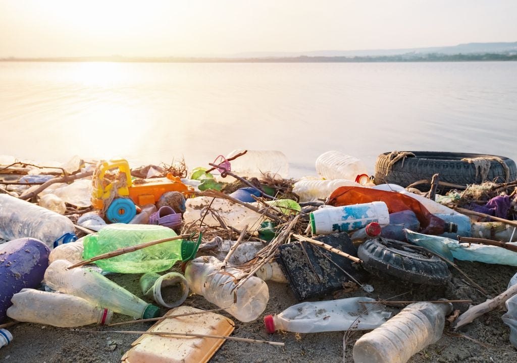 Playas llenas de basura