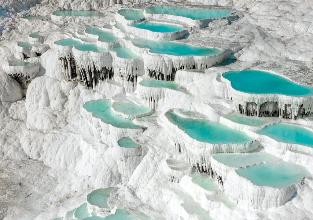 Pamukkale, Turquía. Pamukkale, Turquía.