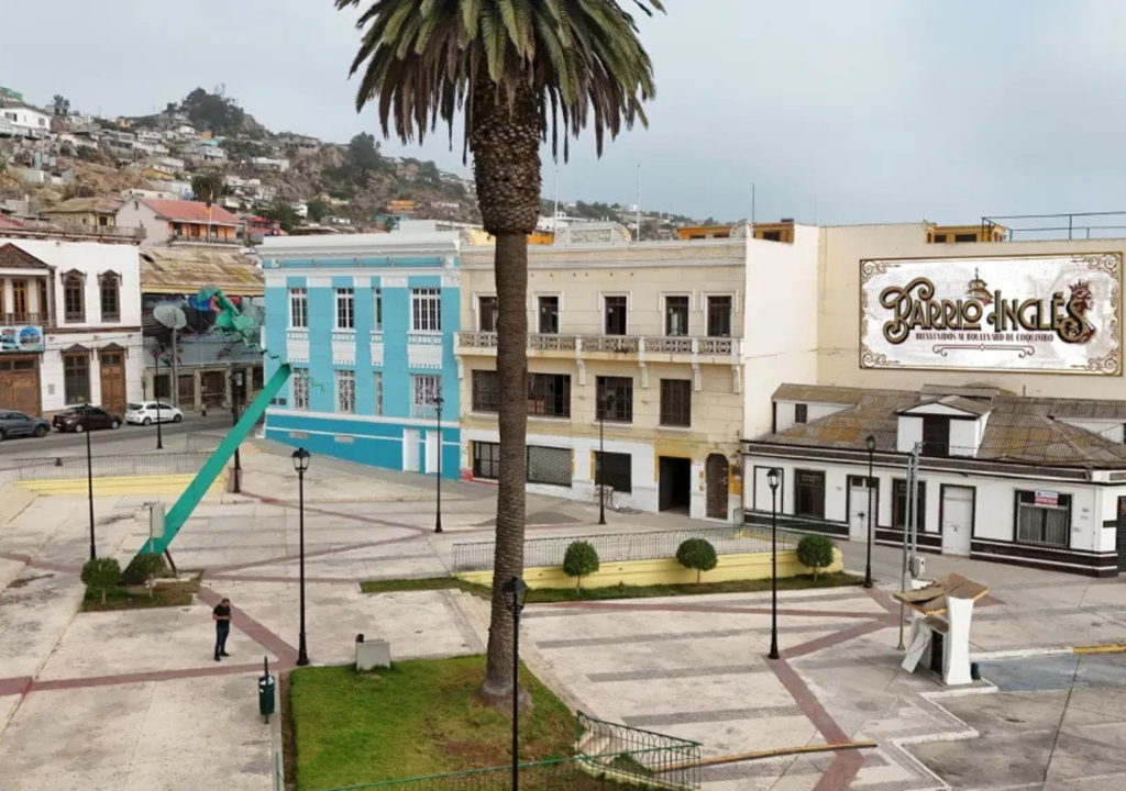 El viernes 16 de enero se realizó la esperada reinauguración del Barrio Inglés de Coquimbo. Crédito: Municipalidad de Coquimbo.