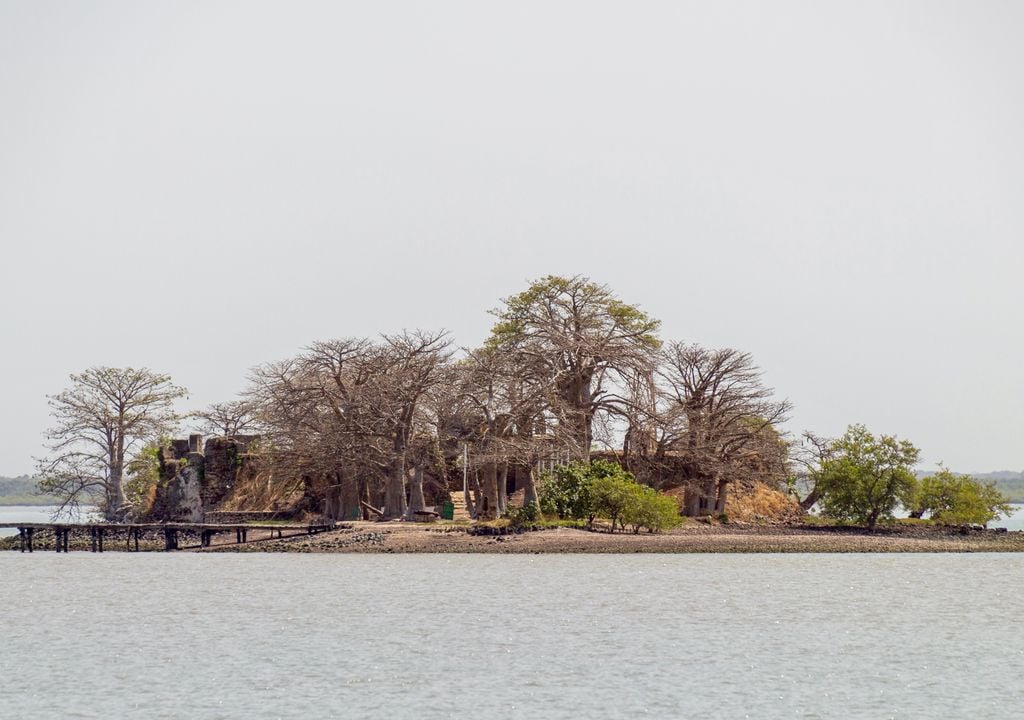 Isla de Kunta Kinteh, Gambia.