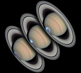 Auroras persistentes de Saturno