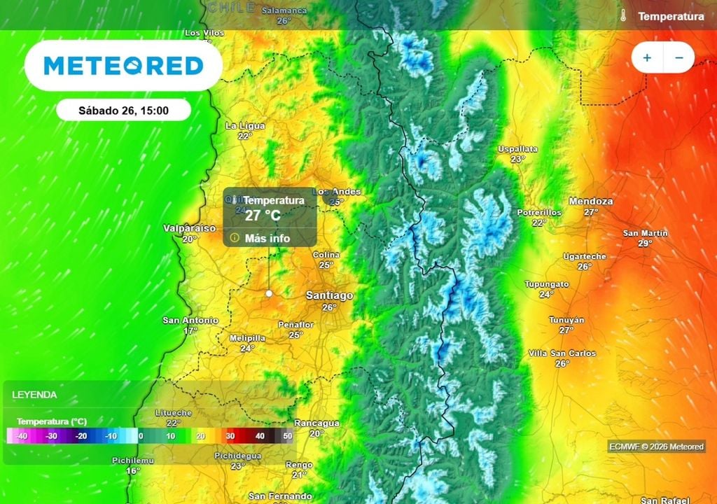 El próximo sábado la temperatura máxima volvería a dispararse en la RM: llegarían hasta los 27 °C.
