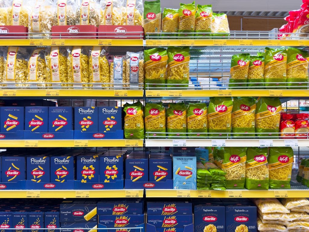 Rayon pâtes Barilla Supermarché Barilla, Panzani, Lustucru ou encore Rummo, toutes les marques sont concernées…