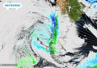 ¡80 milímetros en un día! Emiten alerta por lluvias “moderadas a fuertes” en 3 regiones de la zona central de Chile