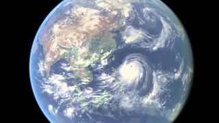 El súper tifón Neoguri visto por EUMETSAT