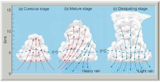 Las 3 fases de una tormenta #cursodemeteo