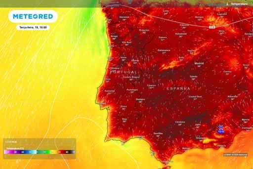 9 distritos de Portugal sob aviso laranja: calor intenso persistir&aacute; at&eacute; &agrave;s 19 horas desta ter&ccedil;a-feira, dia 18