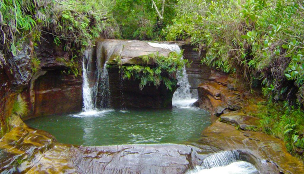 Poço do Coração, em Carrancas (MG). Crédito: Divulgação.