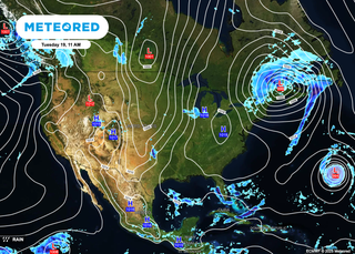 A Calm Week Across the United States, Spotty Thunderstorms and Fall Temperatures