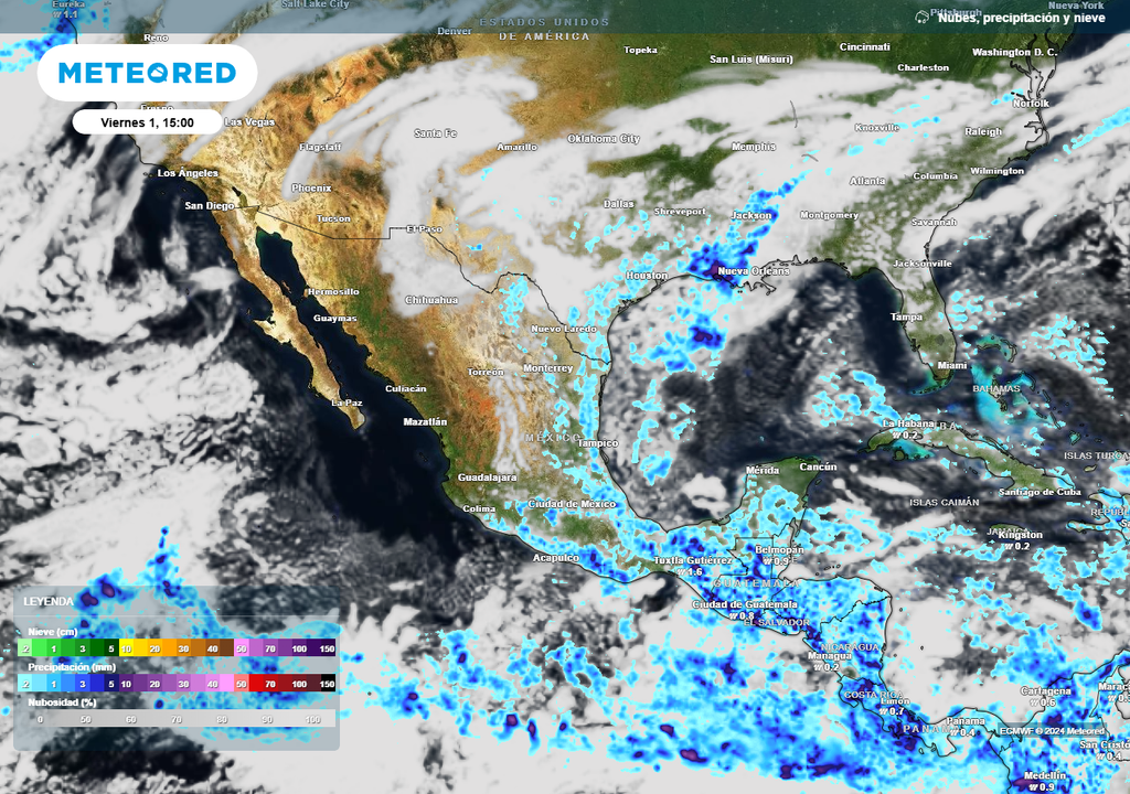 Sistemas meteorológicos en México