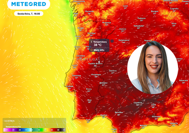 A especialista Joana Campos: "dias mais quentes regressam nesta primeira semana de agosto"