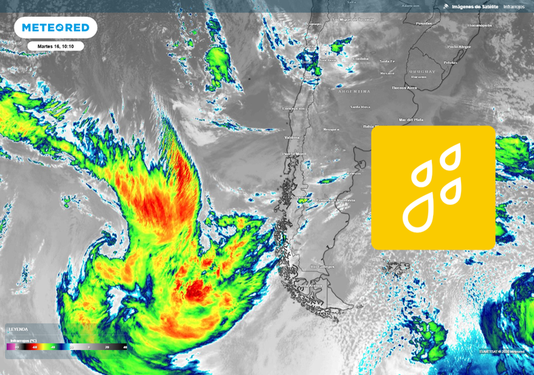 A esta hora comenzar&aacute;n las lluvias en el centro-sur el viernes: sistema frontal dejar&iacute;a m&aacute;s de 90 mm en estas regiones