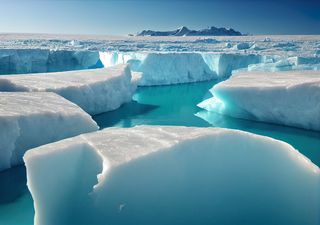 L'étendue de la glace dans l'hémisphère nord augmente très rapidement