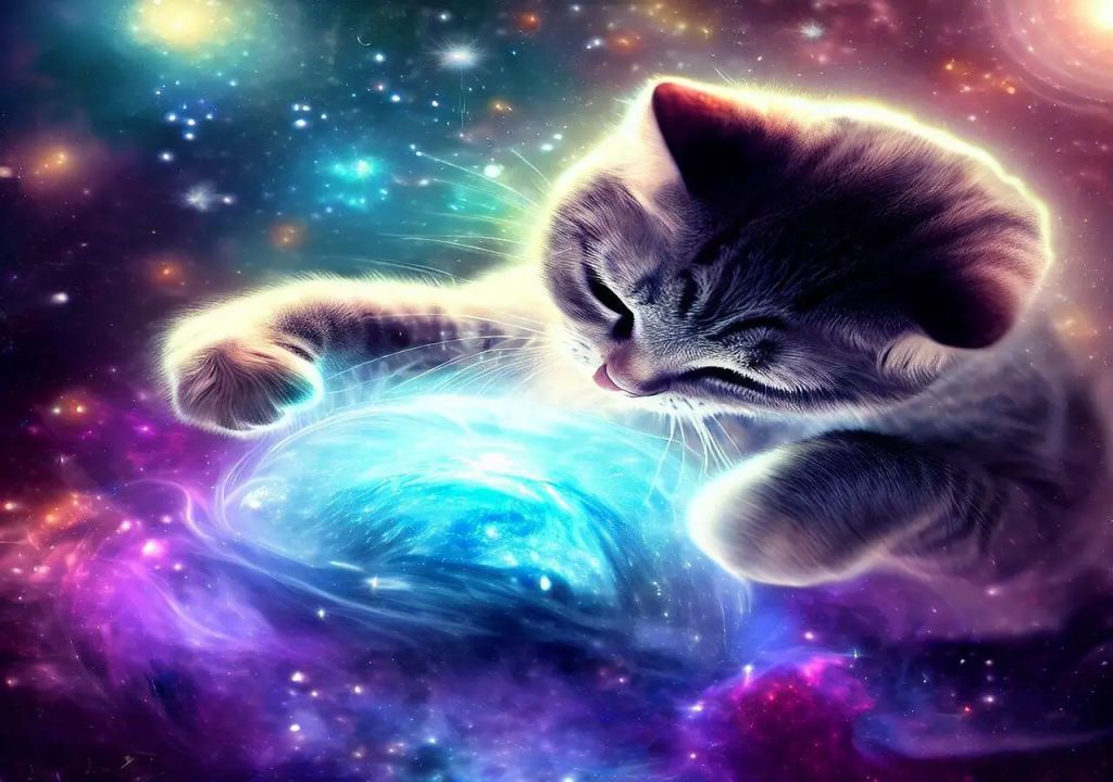 cat and universe