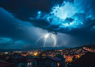 A instabilidade chegou a Portugal resultando em trovoadas, granizo e vento no Norte e Centro do país