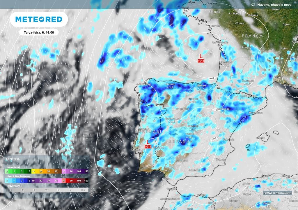 Chuva A tarde de terça-feira será marcada por instabilidade de Norte a Sul, com chuva e trovoadas. Coimbra, Guarda e Castelo Branco estarão sob aviso laranja devido ao risco meteorológico significativo.