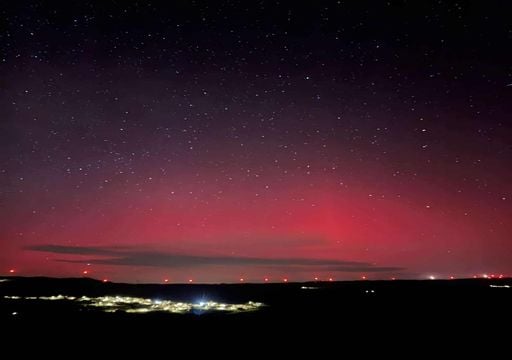 Auroras boreais surpreenderam Portugal ap&oacute;s a maior tempestade solar dos &uacute;ltimos 20 anos