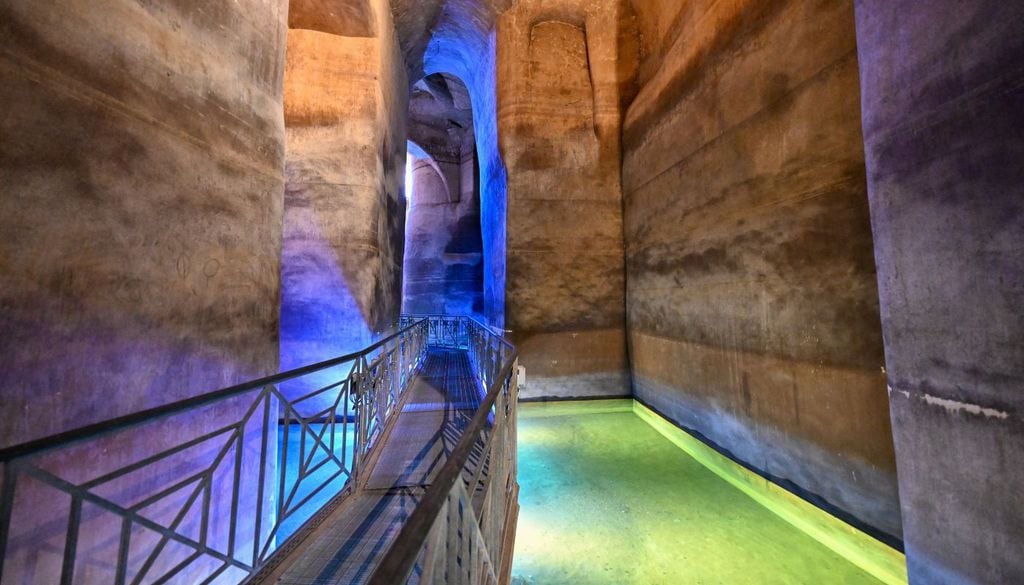 Matera clima Palombaro Lungo è una delle grandi cisterne per la raccolta dell'acqua a Matera