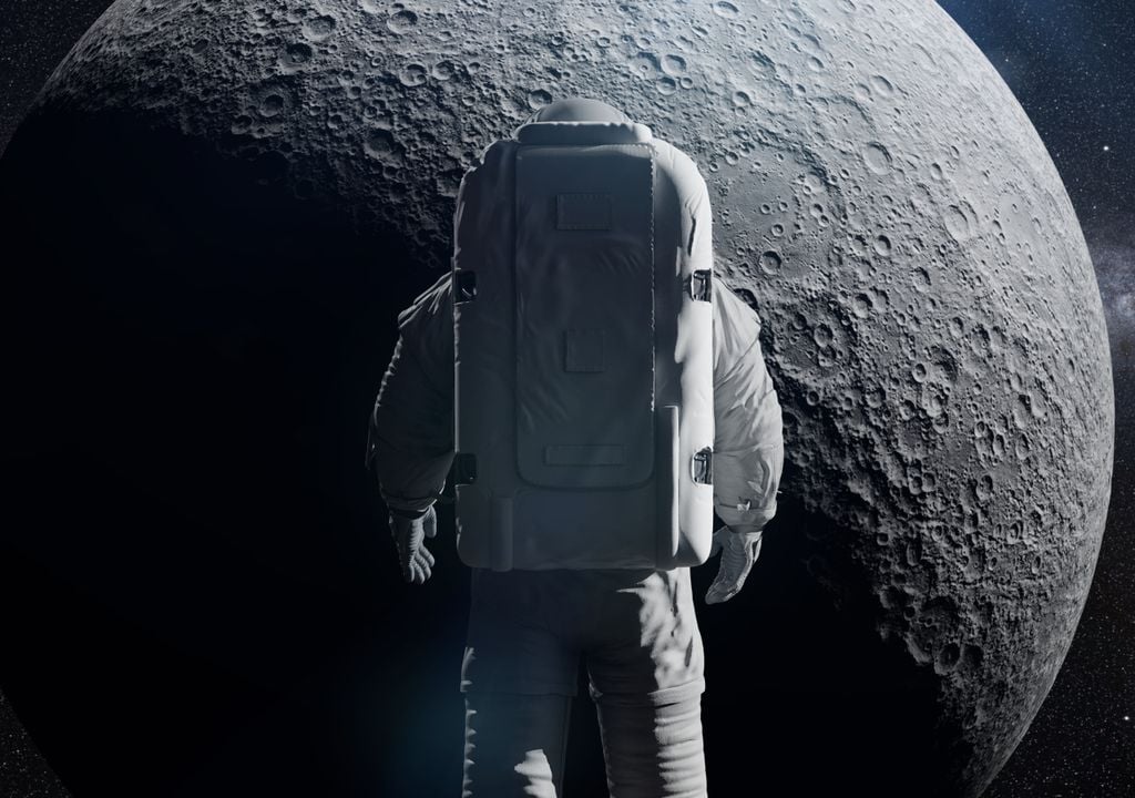 Luna; Astronauta; Espacio; Universo