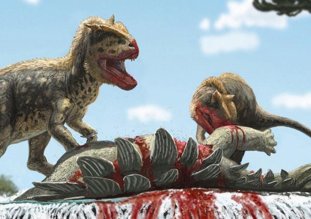 Reconstrucción de un nuevo dinosaurio