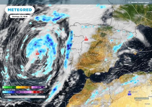 A partir das 16 horas de domingo uma depress&atilde;o tornar&aacute; o tempo mais inst&aacute;vel no litoral Norte e Centro
