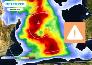 A partir de la medianoche crecerán las tormentas más fuertes en Baleares: podrán caer más de 100 l/m2 en 12 horas
