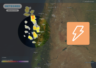 A partir de la noche de este martes, las tormentas el&eacute;ctricas iluminar&aacute;n el cielo en Chile centro-sur con nieve y lluvia