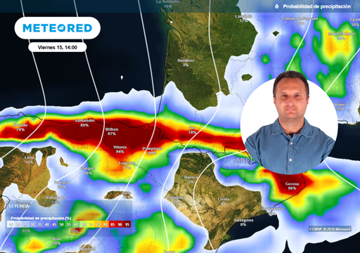 "A partir de las 00 horas llegar&aacute;n lluvias intensas al norte peninsular": Samuel Biener se&ntilde;ala las regiones en riesgo