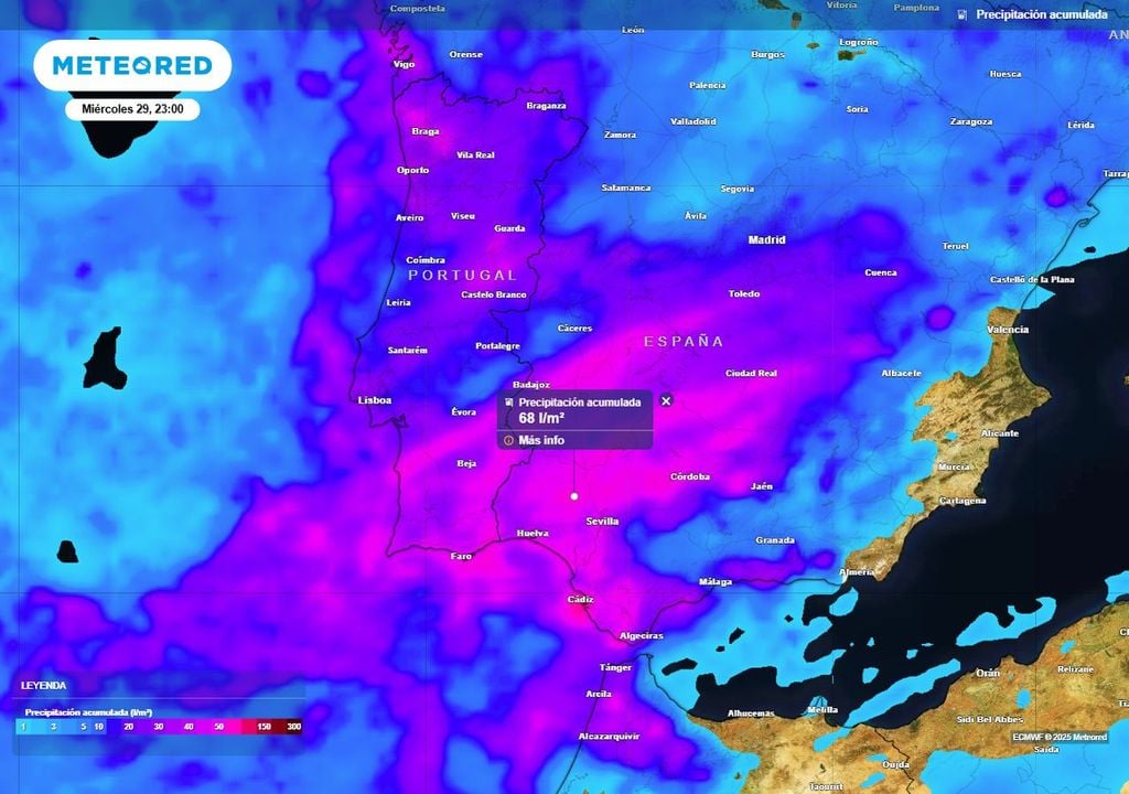 Lluvias acumuladas Lluvias acumuladas