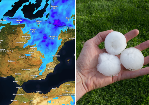 A partir de las 15 horas crecer&aacute;n tormentas que dejar&aacute;n lluvias muy fuertes y pedrisco: "ser&aacute;n muy peligrosas"