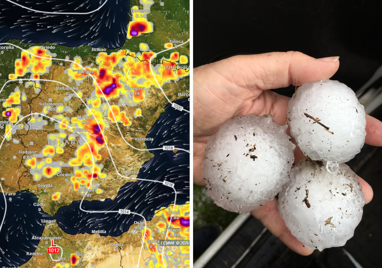 A partir de las 16 horas crecer&aacute;n tormentas que dejar&aacute;n lluvias fuertes, vendavales y granizo en ocho comunidades