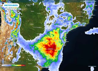 A partir desta sexta-feira as tempestades e chuvas intensas voltam a atingir o Sul do Brasil; confira as áreas de risco
