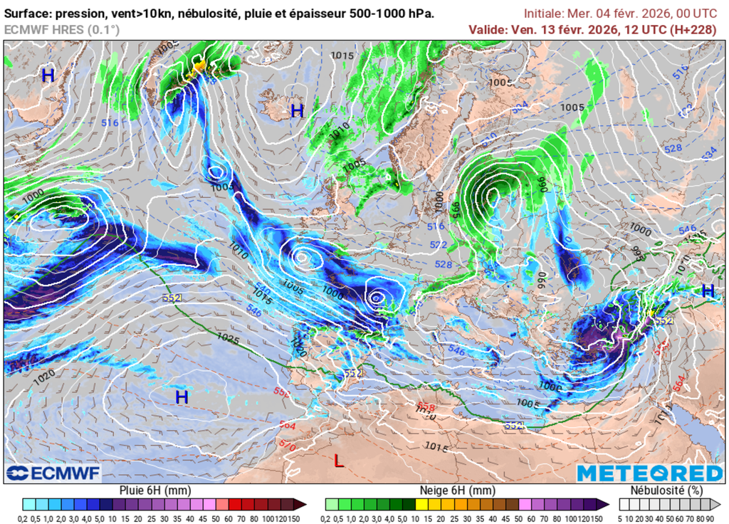 Pluie et vent seront bien présents la semaine prochaine.