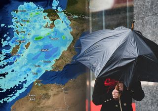 Mañana llegará una borrasca que dejará lluvias en toda España