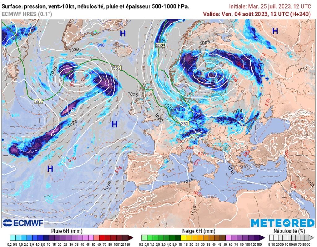 Les conditions météo semblent vouloir s'améliorer de manière durable à l'approche du premier week-end d'août...