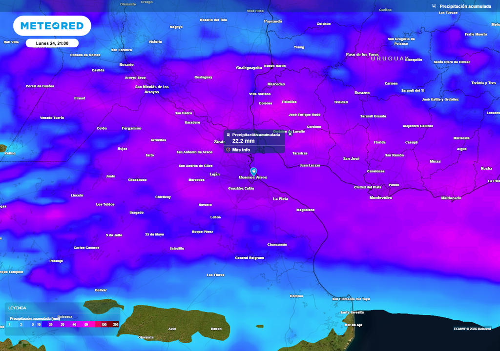 Tiempo polvo Buenos Aires clima pronóstico fin de semana largo SMN