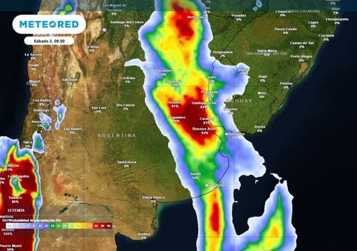 A qu&eacute; hora llega el torment&oacute;n al AMBA y cu&aacute;ndo vuelve el calor