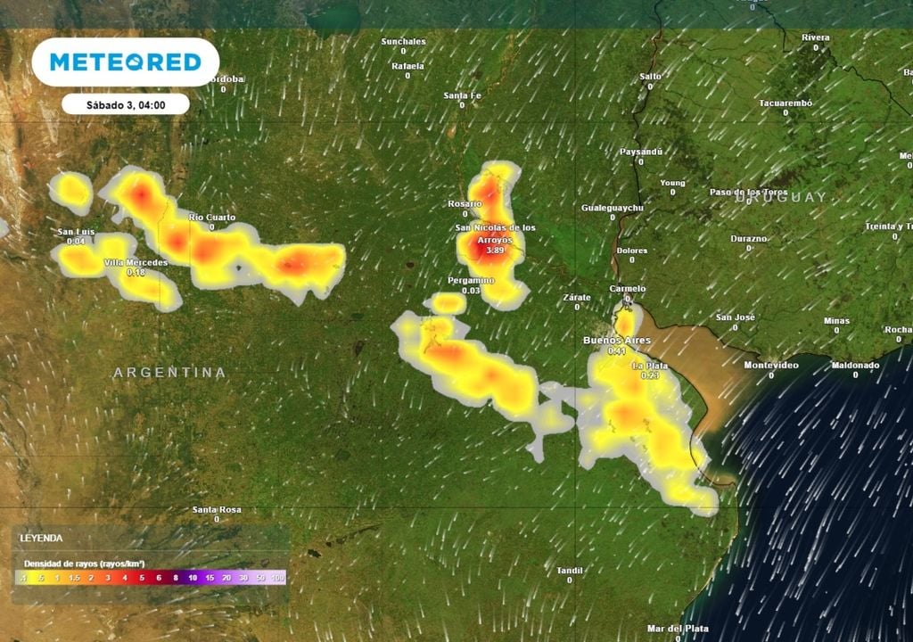 amba El evento tendrá mucha actividad eléctrica