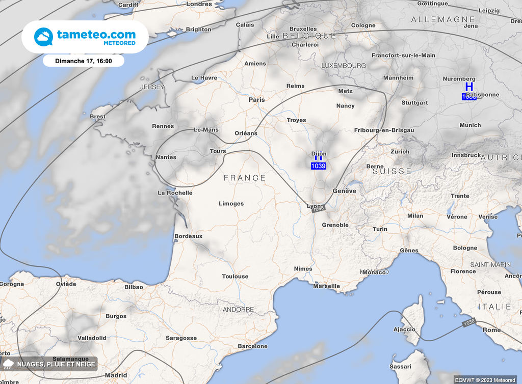 La moitié Sud pourra observer un risque de gel un peu plus important dimanche matin.