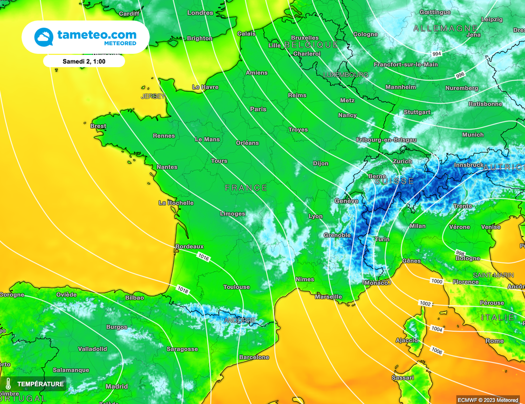 Le prochain week-end s'annonce lui aussi plutôt froid sans excès.