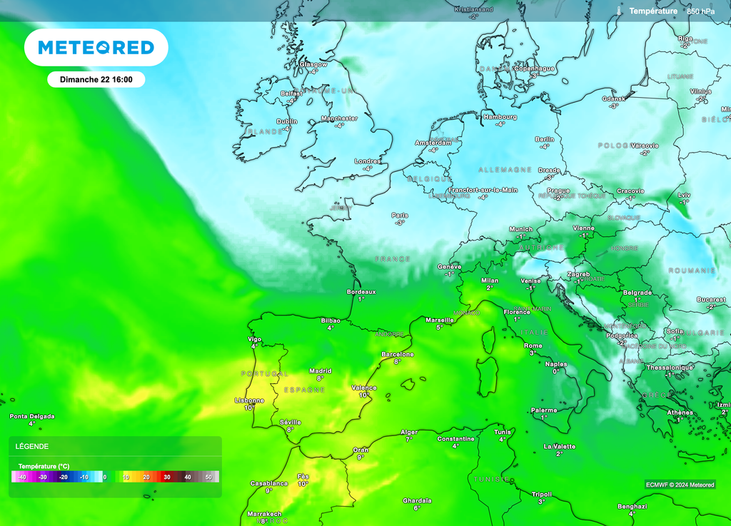 Le froid va revenir en cours de week-end.