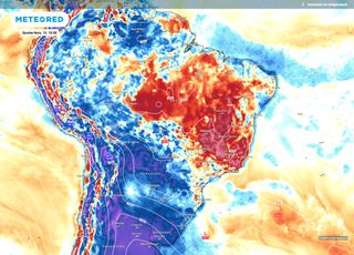 A quinta-feira terá incursão de massa de ar frio e alerta de chuva intensas e de tempestades; veja a previsão