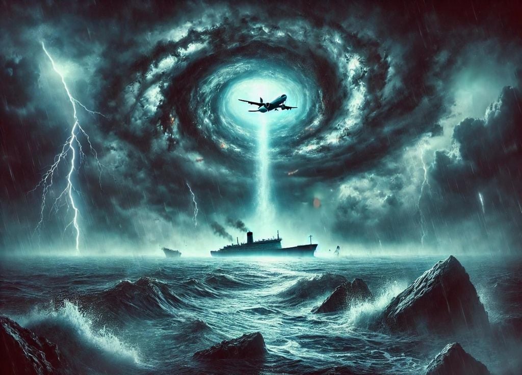 Triangle des Bermudes De nombreuses hypothèses ont été émises ces dernières décennies pour expliquer le mystère du triangle des Bermudes, mais le surnaturel a-t-il quelque chose à voir la dedans ?