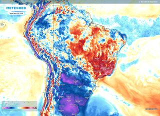 A terça-feira terá frente fria atuando em parte do Brasil: tempestades e alívio do calor; confira as áreas afetadas