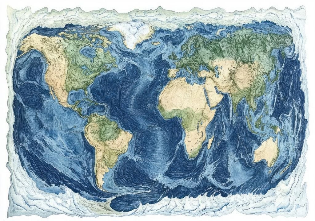 Flutuações internas multicentenárias existem especialmente nos oceanos Atlântico, Pacífico, Índico e Antártico.