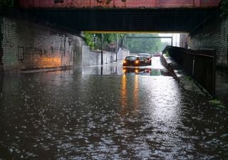 Tomorrow up to 25mm of rain could accumulate in Manchester and 30mm in Swansea