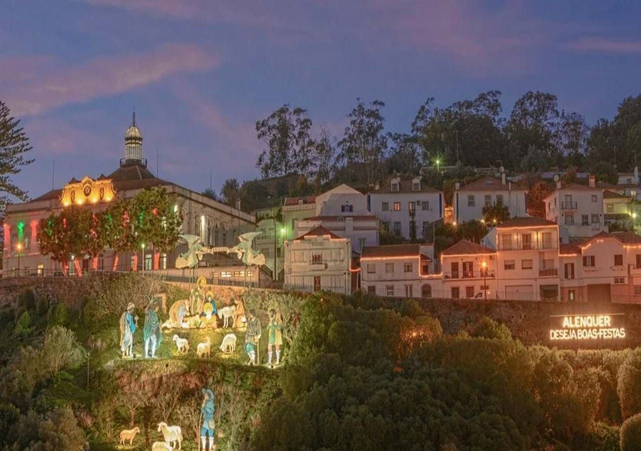 Já ouviu falar da Vila Presépio? Alenquer volta a vestir-se de magia. Foto: CM Alenquer