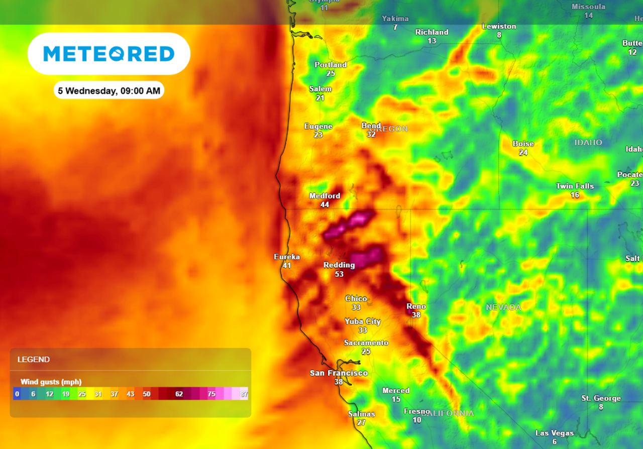 A Wet and Warm Wednesday for Large Parts of the Country as Storms ...