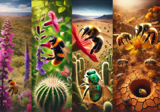 Abejas chilenas: un mundo de especies únicas desde el desierto hasta los bosques