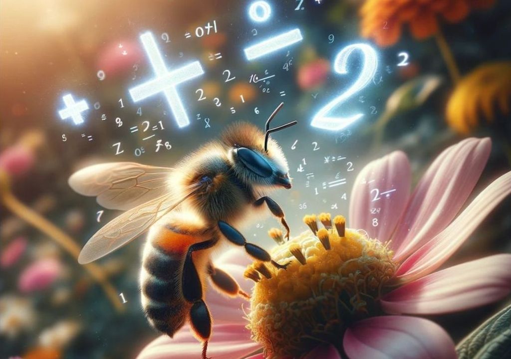 Abeja y matemáticas